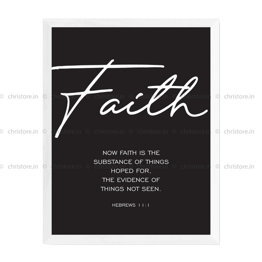 Faith Hope Love Black Series: Faith - 1 Corinthians 13:13