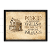 Peace be within your walls, Prosperity within your palaces - Psalm 122:7