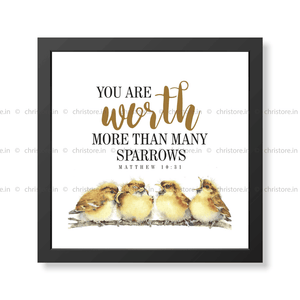 You Are Worth More Than Many Sparrows - Matthew 10:31