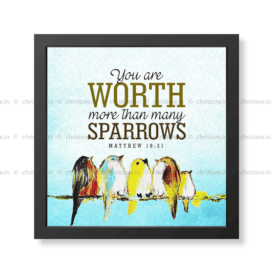 You Are Worth More Than Many Sparrows - Matthew 10:31