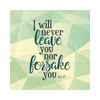 I Will Never Leave You - John 1:5