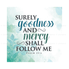 Surely Goodness And Mercy Shall Follow - Psalm 23:6