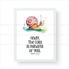 Kids: The LORD has been Mindful of Us - Psalm 115:12 - Personalized