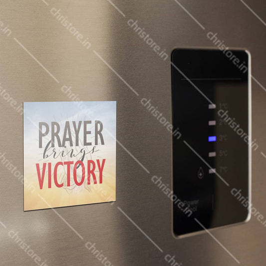 Prayer Bring Victory - Christian Quote