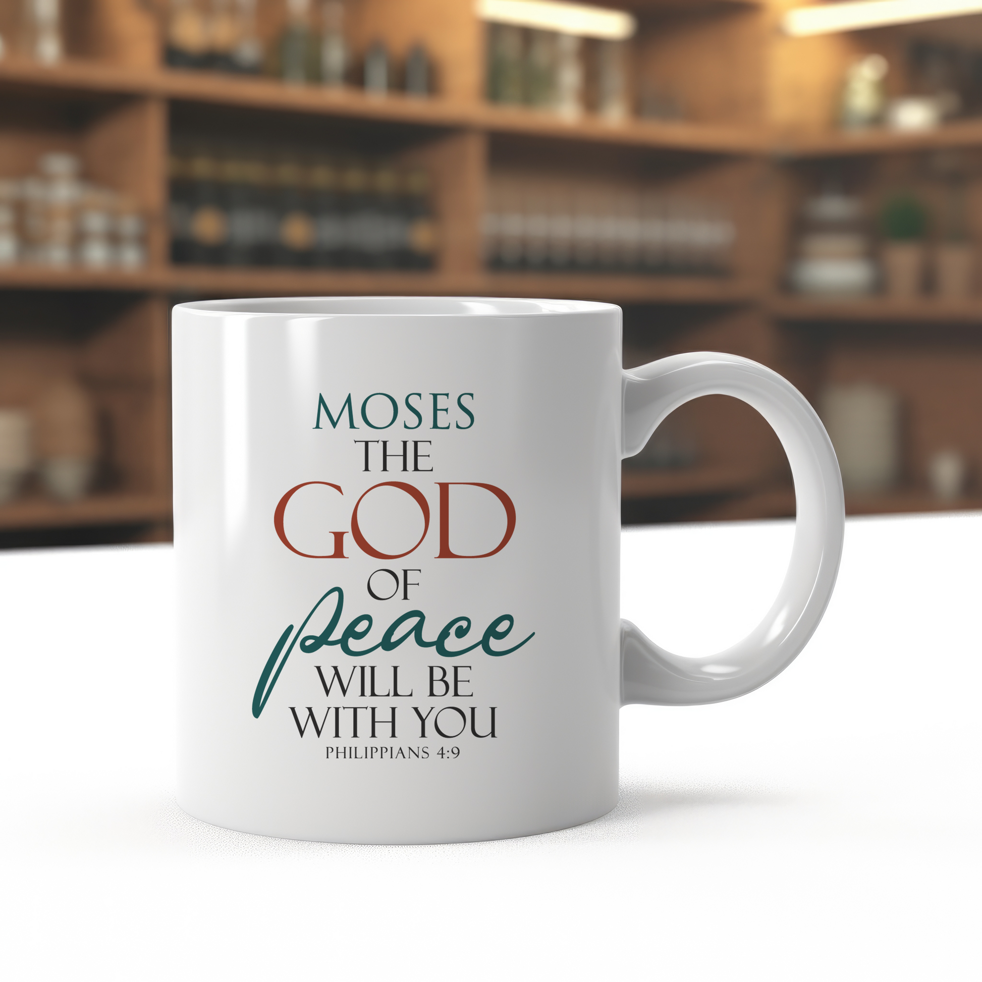 The God Of Peace Will Be With You - Philippians 4:9 - Personalized