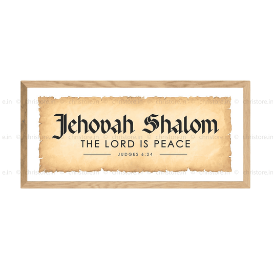 Jehovah Shalom, The Lord Is Peace