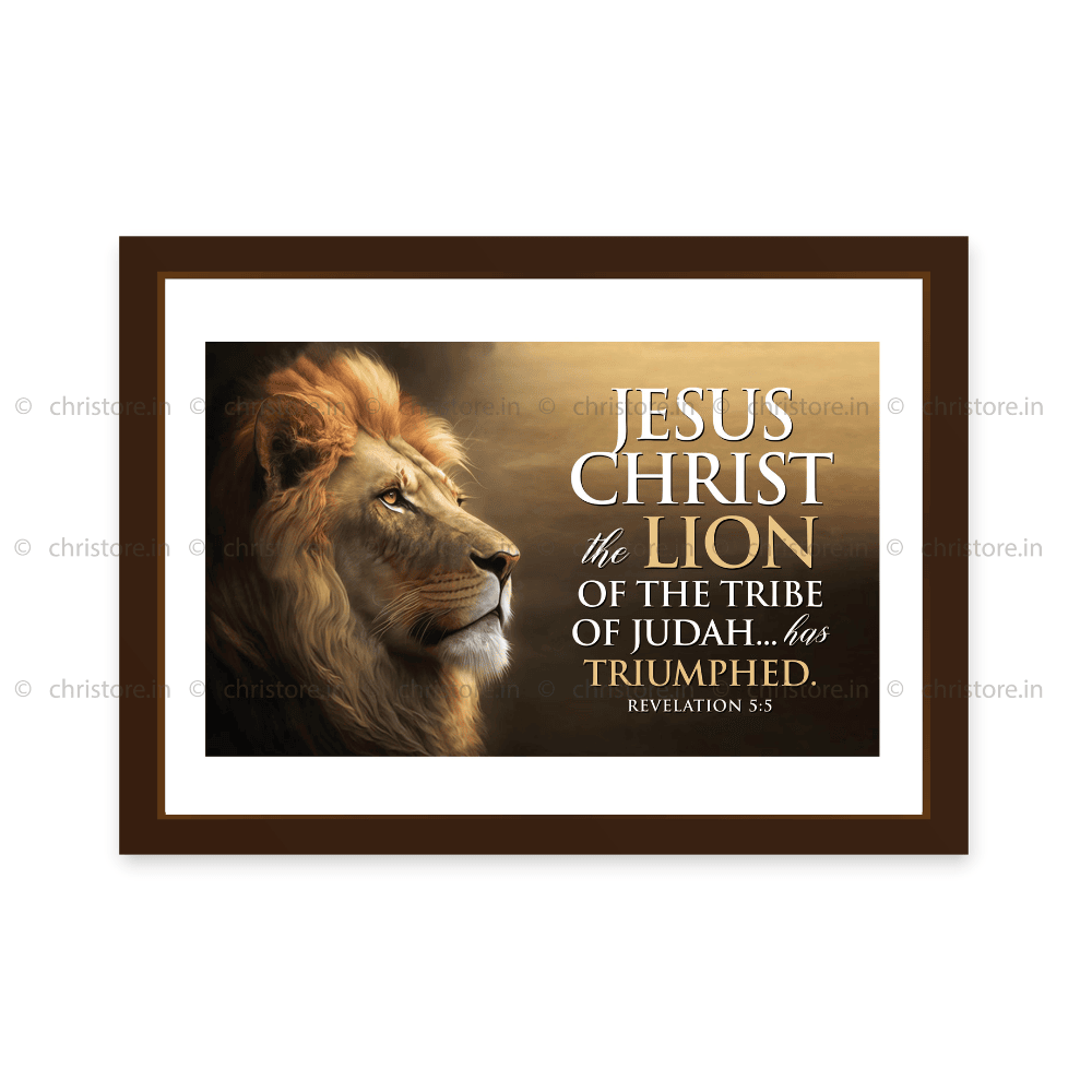 Jesus Christ The Lion Of The Tribe - Revelation 5:5