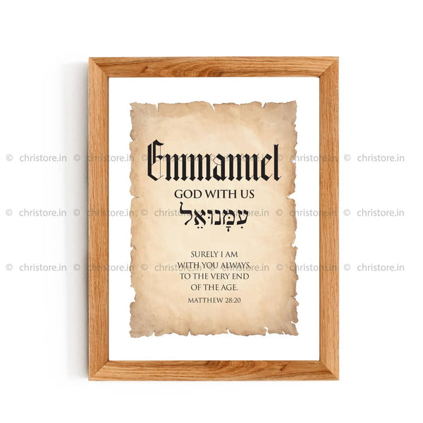 Emmanuel: God With Us