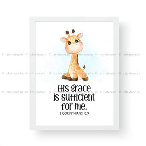 Kids: His Grace Is Sufficient For Me - 2 Corinthians 12:9